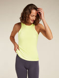 Women's Merino Blend Rib Lotus Tank Citrine - 7