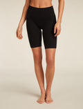 Women's Merino Blend 260 Seamless Rib 8" High Rise Shorts  - 1