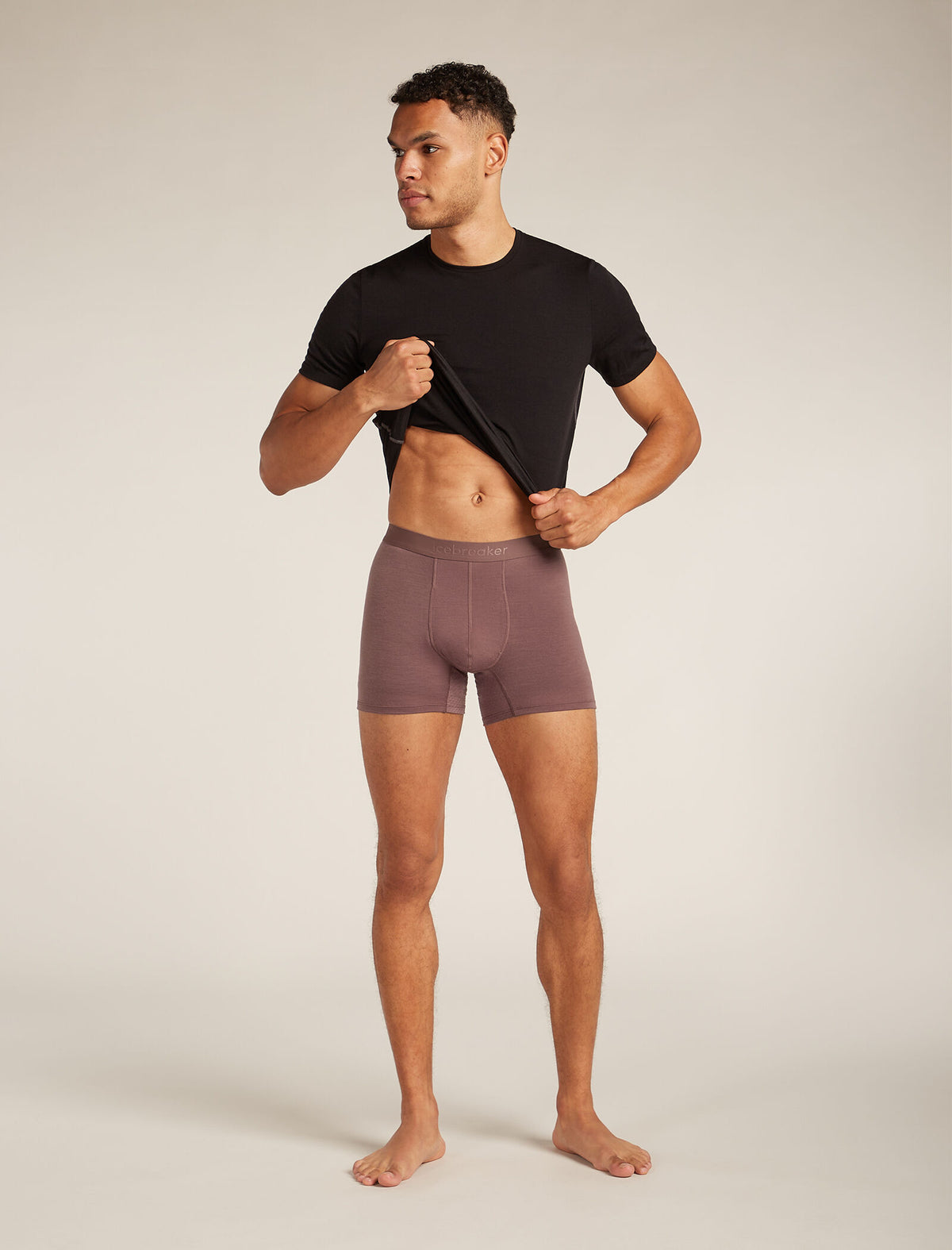 Men's Merino Blend 125 ZoneKnit™ Boxers Carob - 4