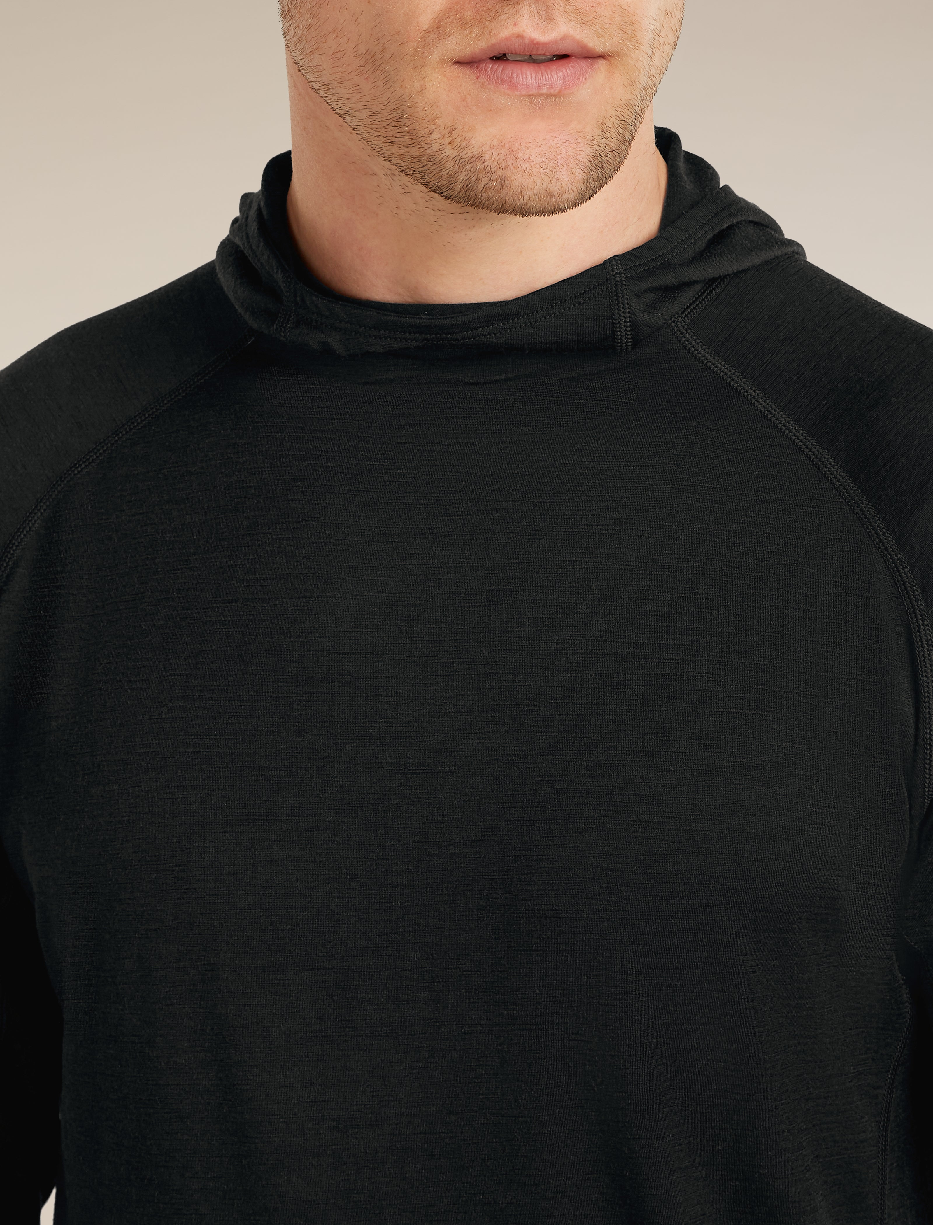 Men 150 MerinoFine™ Ace Long Sleeve Hoodie UPF| icebreaker