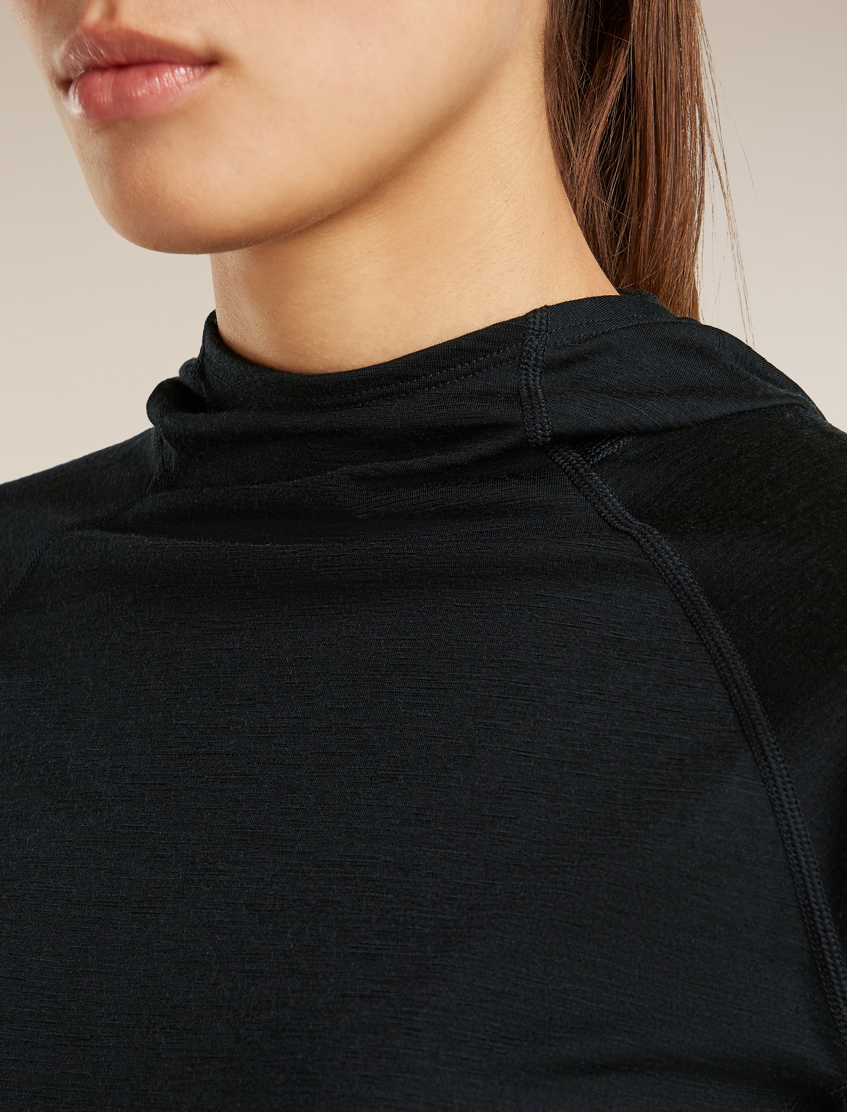 Women 150 MerinoFine™ Ace Long Sleeve Hoodie UPF| icebreaker