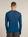 Merino Blend 75 Cool-Lite™ Featherlight™ Long Sleeve Crewe Thermal Top Atlantis - 2