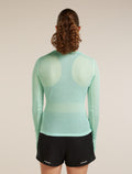 Women's Merino Blend 75 Cool-Lite™ Featherlight™ Long Sleeve Crewe Mint - 3