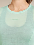 Women's Merino Blend 75 Cool-Lite™ Featherlight™ Long Sleeve Crewe Mint - 9