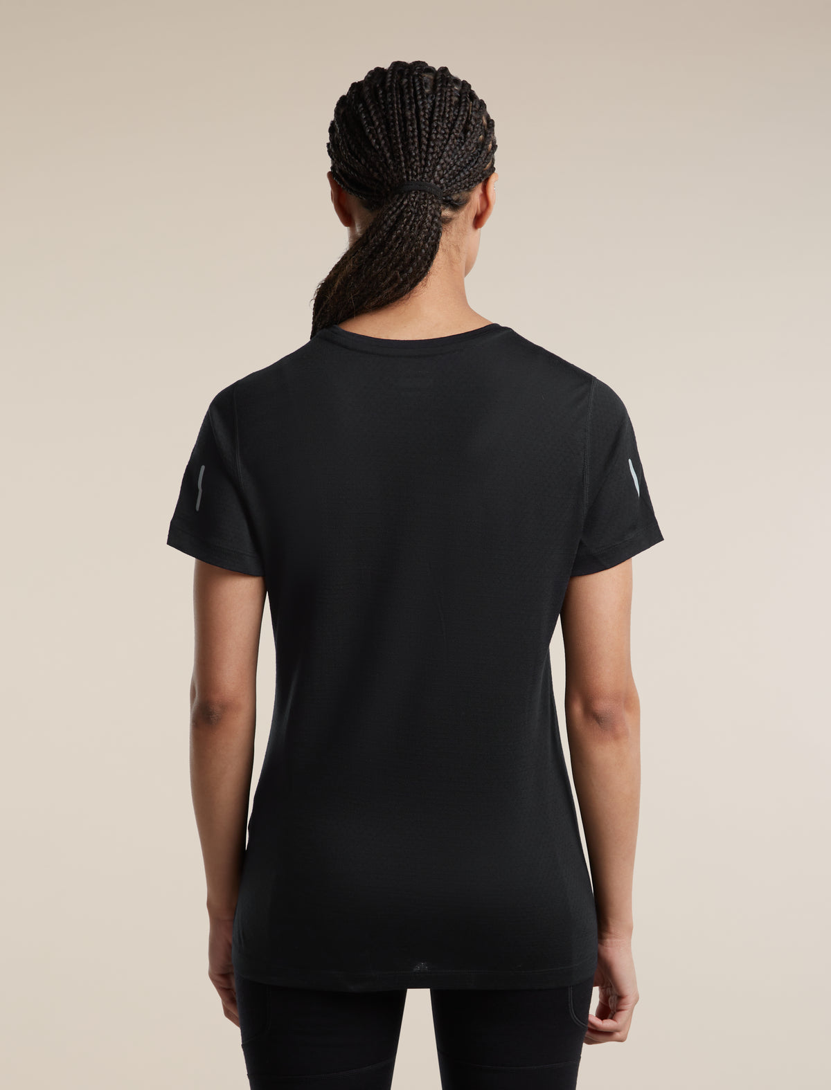 Women's Merino Blend 125 Cool-Lite™ Speed Short Sleeve Tee Black - 2