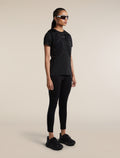 Women's Merino Blend 125 Cool-Lite™ Speed Short Sleeve Tee Black - 4
