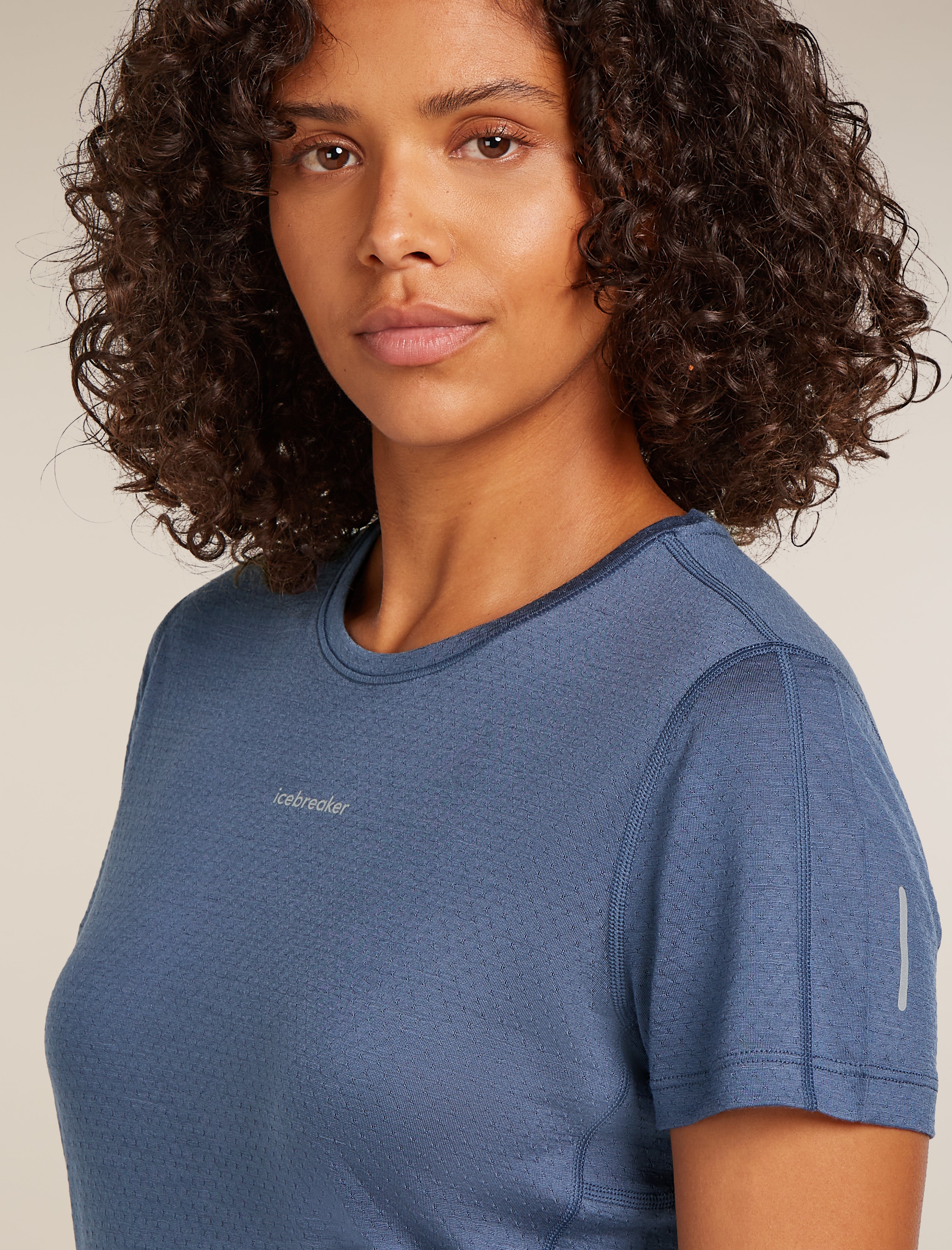 Women's Merino Blend 125 Cool-Lite™ Speed Short Sleeve Tee - Porcini &frasl; L