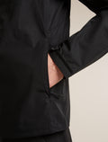 Men's Shell+™ Cotton Elevation Windbreaker Jacket Black - 9