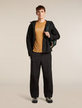 Men's Shell+™ Cotton Elevation Windbreaker Jacket Black - 5