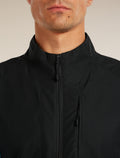 Men's Shell+™ Cotton Elevation Windbreaker Vest Black - 6