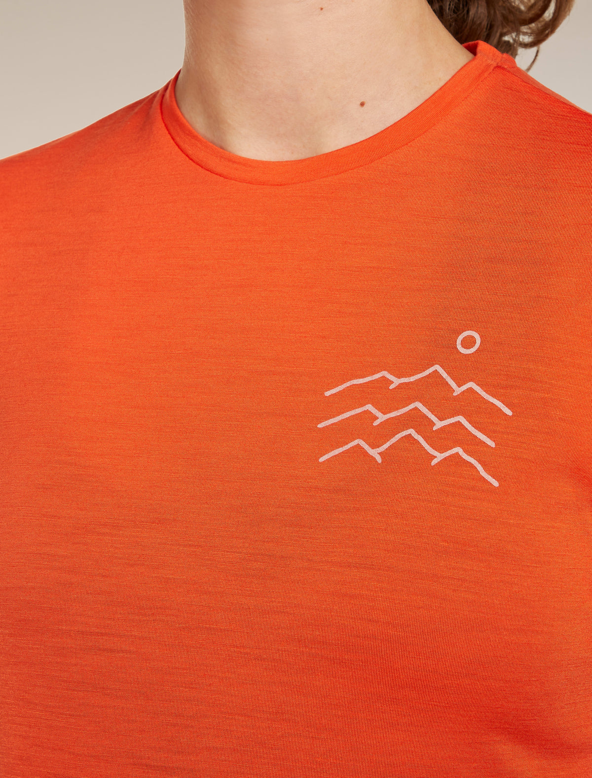 Women's Merino Blend 125 Cool-Lite™ Sphere Short Sleeve Tee Across The Peaks Fervid - 5