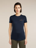 T-shirt 125 Cool-Lite™ Sphere Across the Peaks en mélange de mérinos pour femmes  - 1