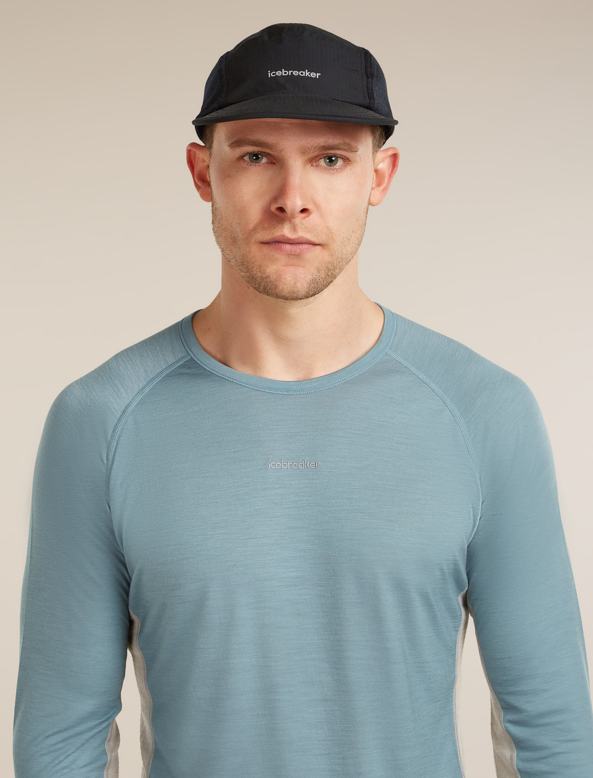 Casquette unisexe coupe-vent Shell+™ Cotton à 5 panneaux  - 1