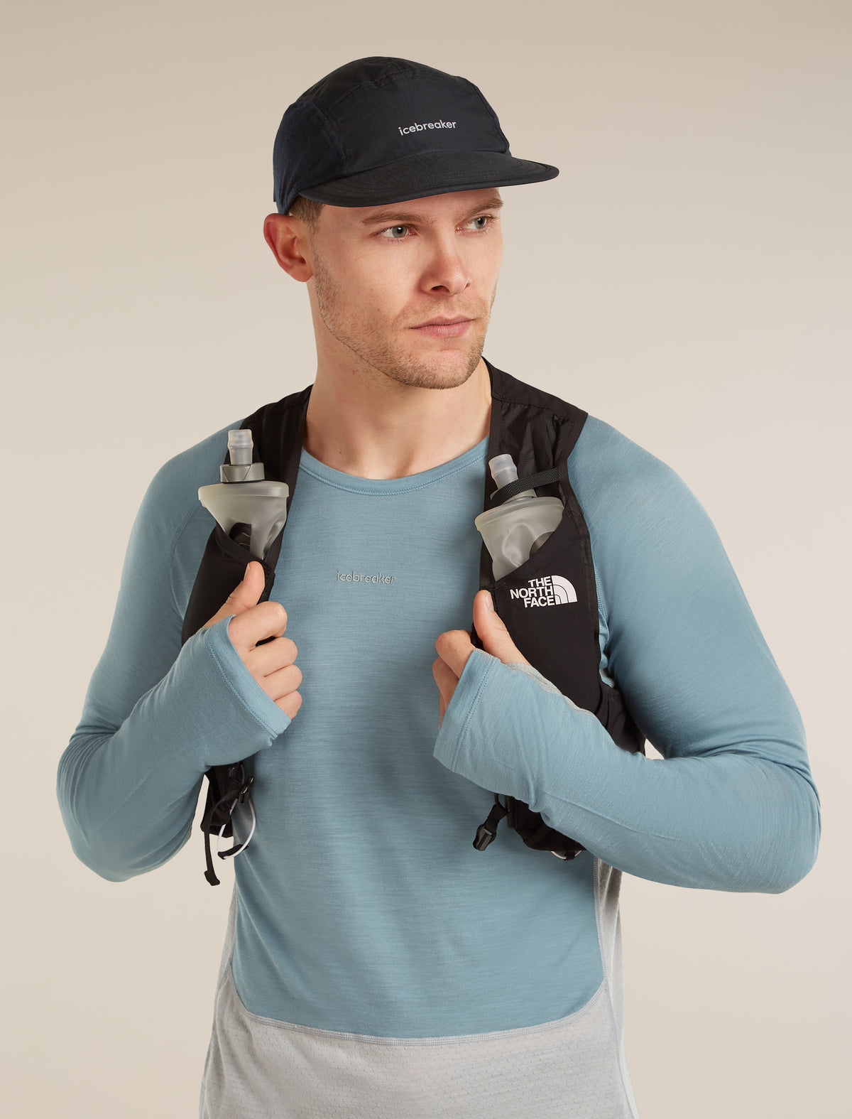 Casquette unisexe coupe-vent Shell+™ Cotton à 5 panneaux  - 3