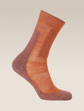 Women's Merino Hike+ Medium Crew Socks Dusty clay/carob - 3