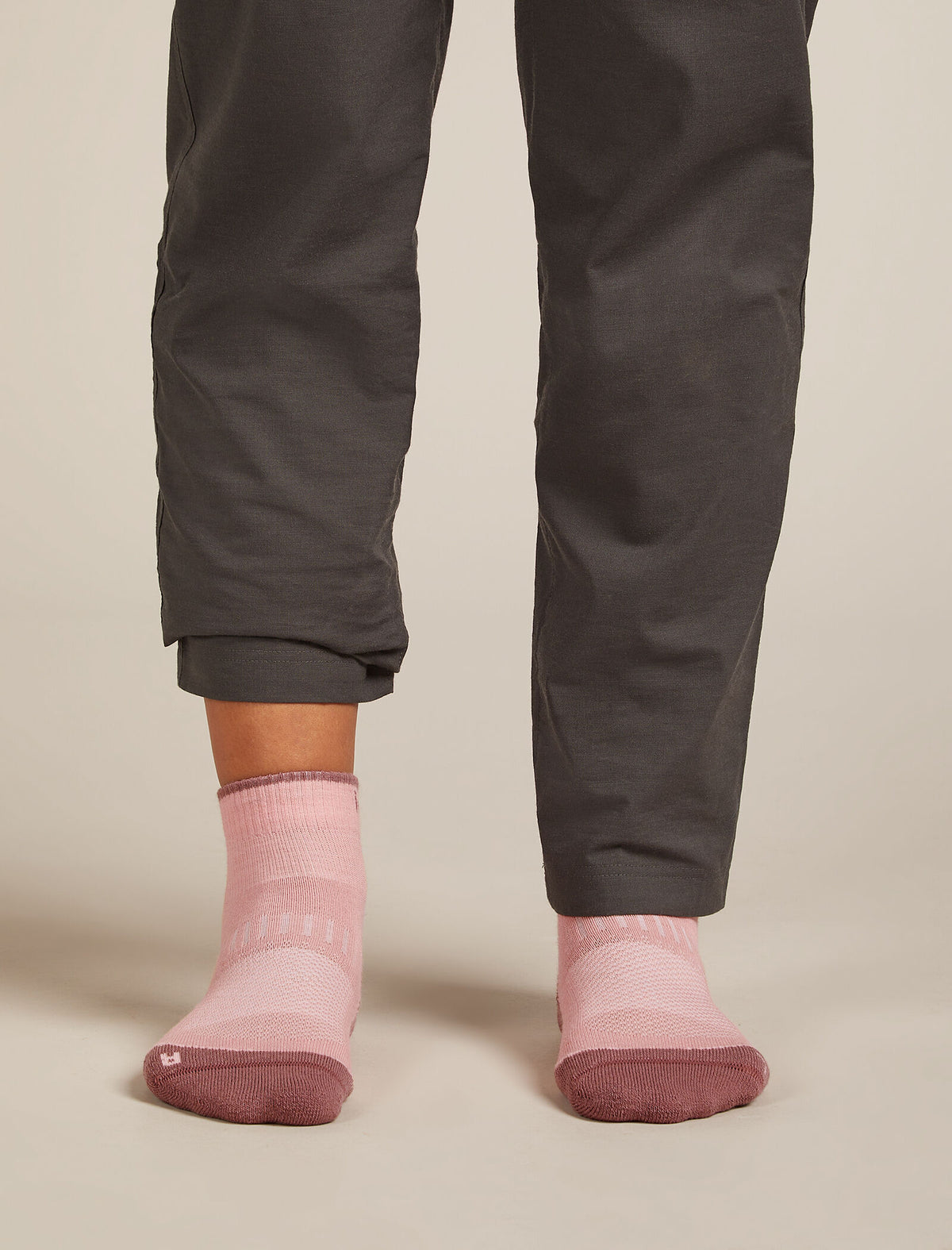 Women's Merino Hike+ Light Mini Socks Blush/Summit - 3