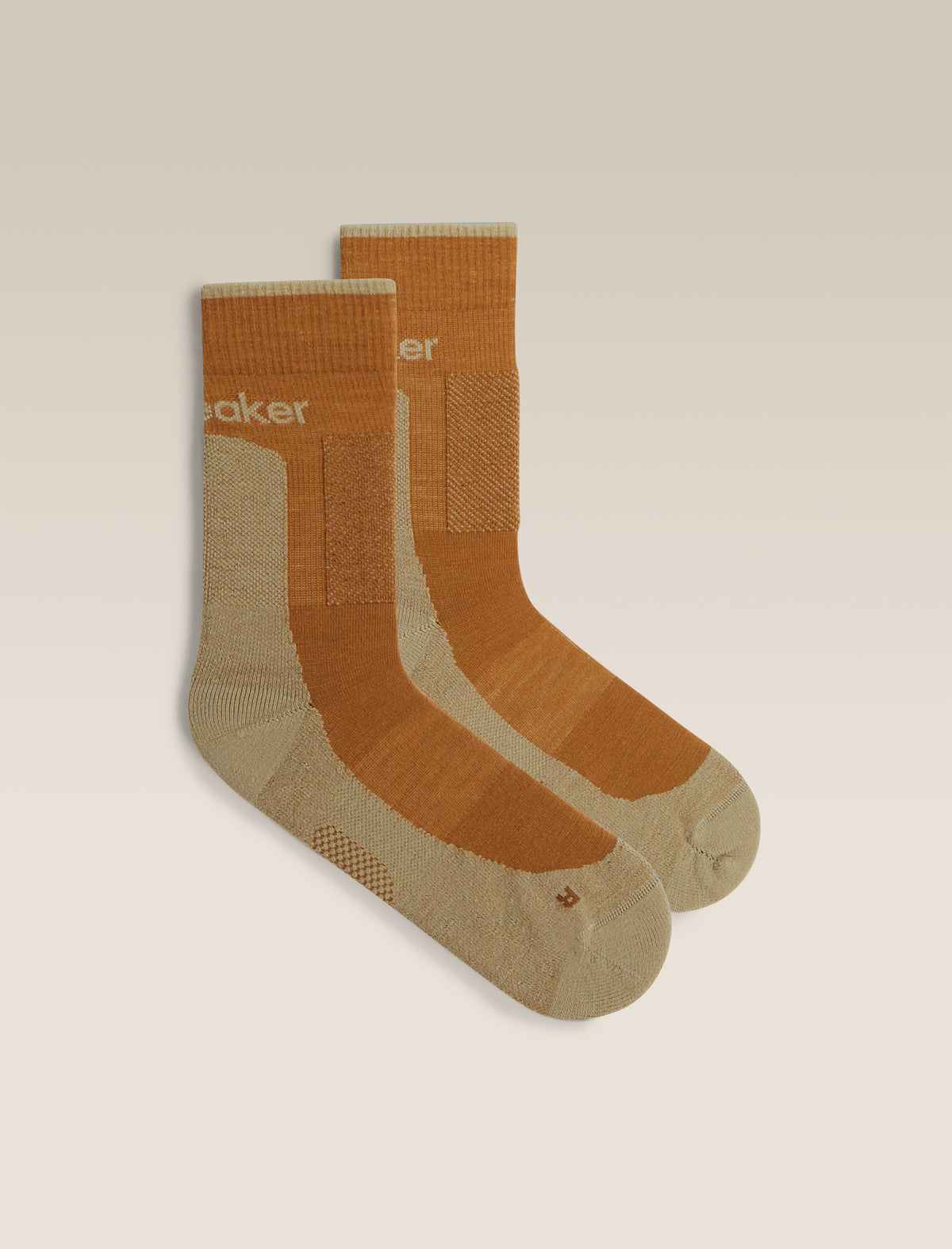 Men's Merino Hike+ Medium Crew Socks Trail/Flagstone - 1