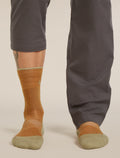 Men's Merino Hike+ Medium Crew Socks Trail/Flagstone - 4