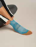 Men's Merino Hike+ Light Mini Socks Topaz/Trail - 2