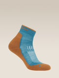 Men's Merino Hike+ Light Mini Socks Topaz/Trail - 4