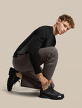 Men's Merino Hike+ Light Mini Socks Cumin/Obsidian - 4