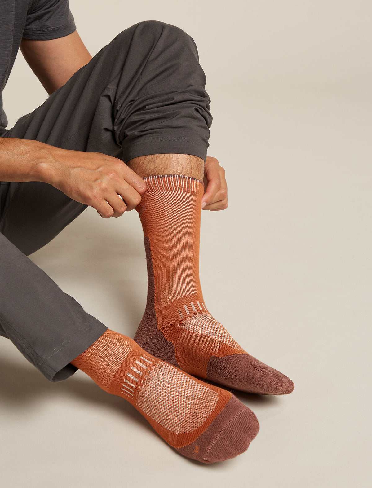 Chaussettes mérinos léger Hike+ Men's  - 2