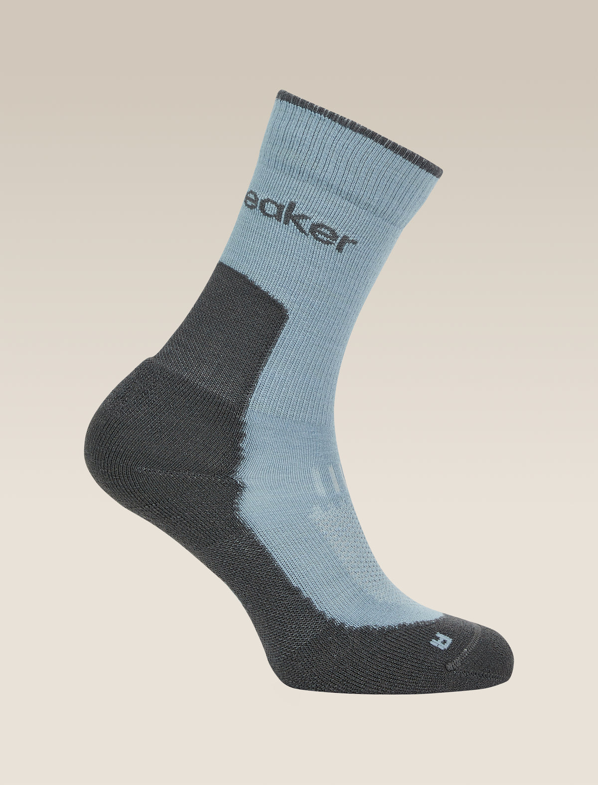 Men's Merino Hike+ Light Crew Socks Flint Blue/Obsidian - 5