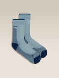 Men's Merino Hike+ Ultralight Quarter Socks Flint Blue/Atlantis - 1