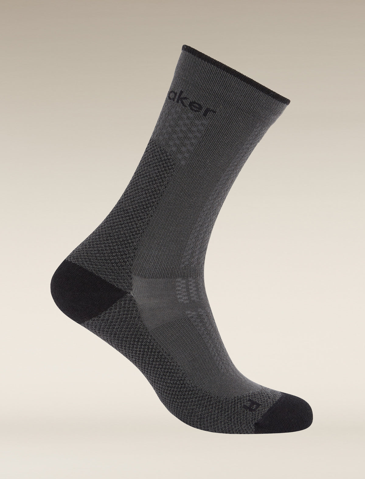 Women's Merino Hike+ Ultralight Crew Socks Obsidian/black - 3