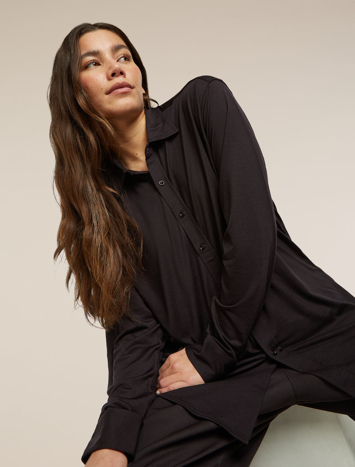 Unisex Merino Blend 125 Cool-Lite™ Long Sleeve Shirt Before Dawn - 16