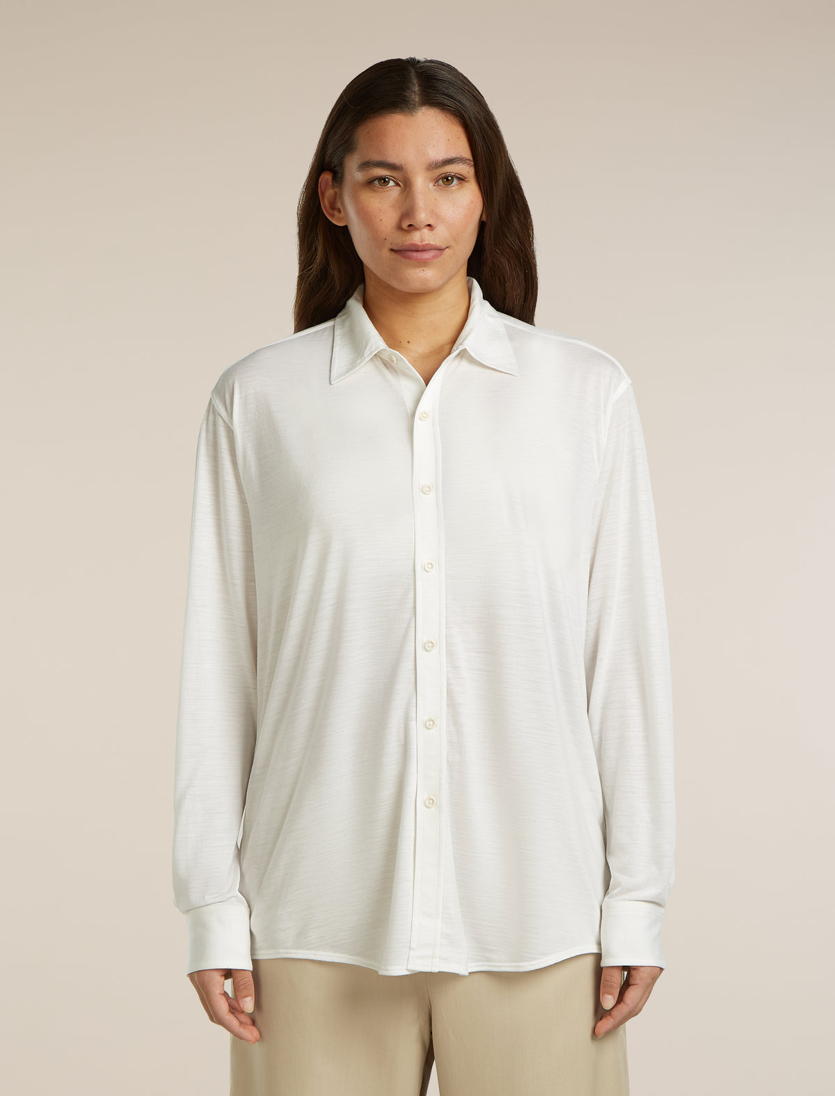 Unisex Merino Blend 125 Cool-Lite™ Long Sleeve Shirt Enamel - 4