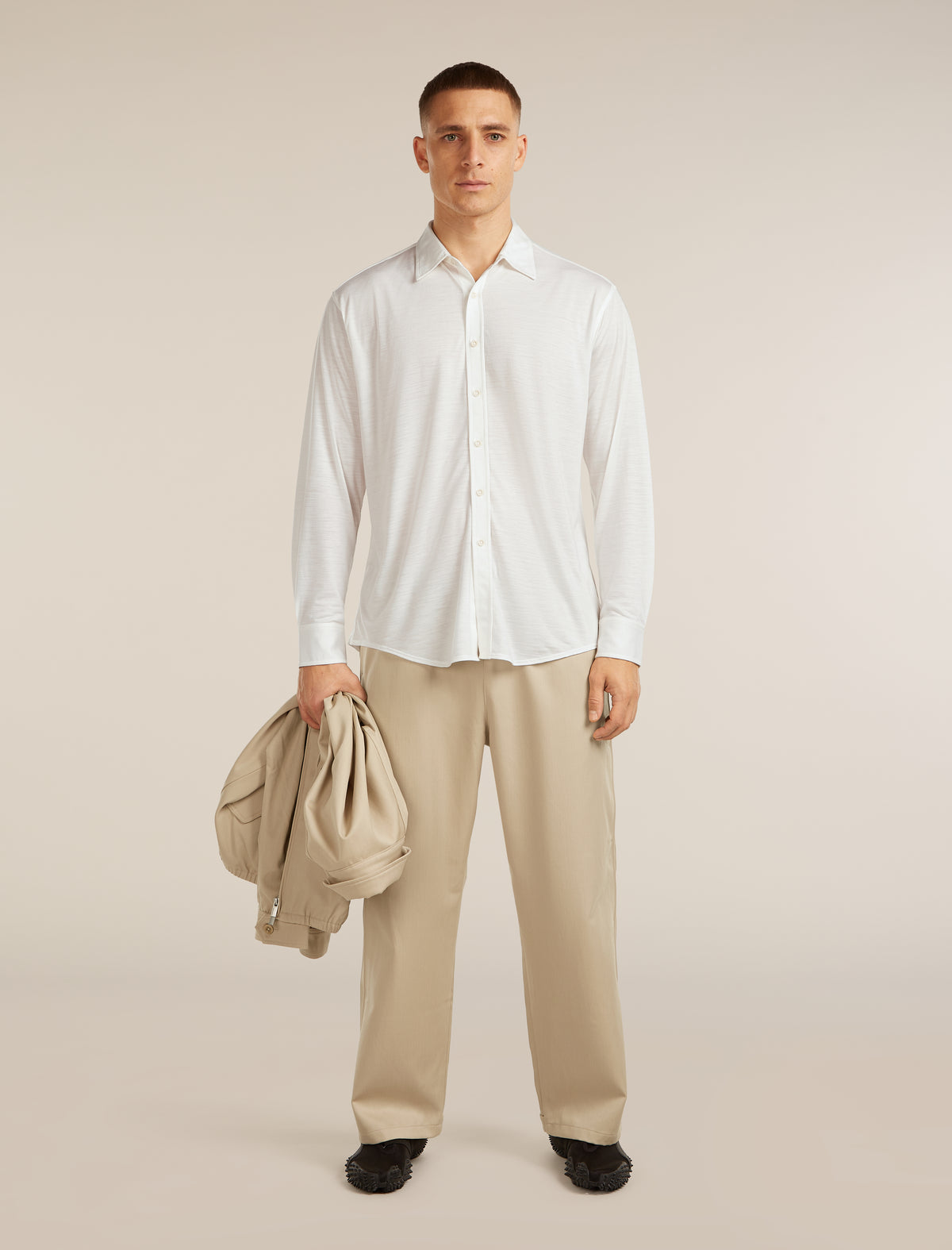 Unisex Merino Blend 125 Cool-Lite™ Long Sleeve Shirt Enamel - 9