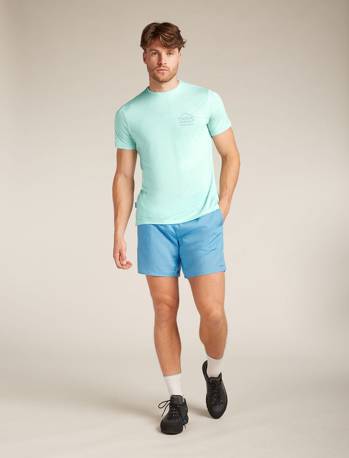 Men's Merino Blend 125 Cool-Lite™ Active 7" Shorts Arctic - 3