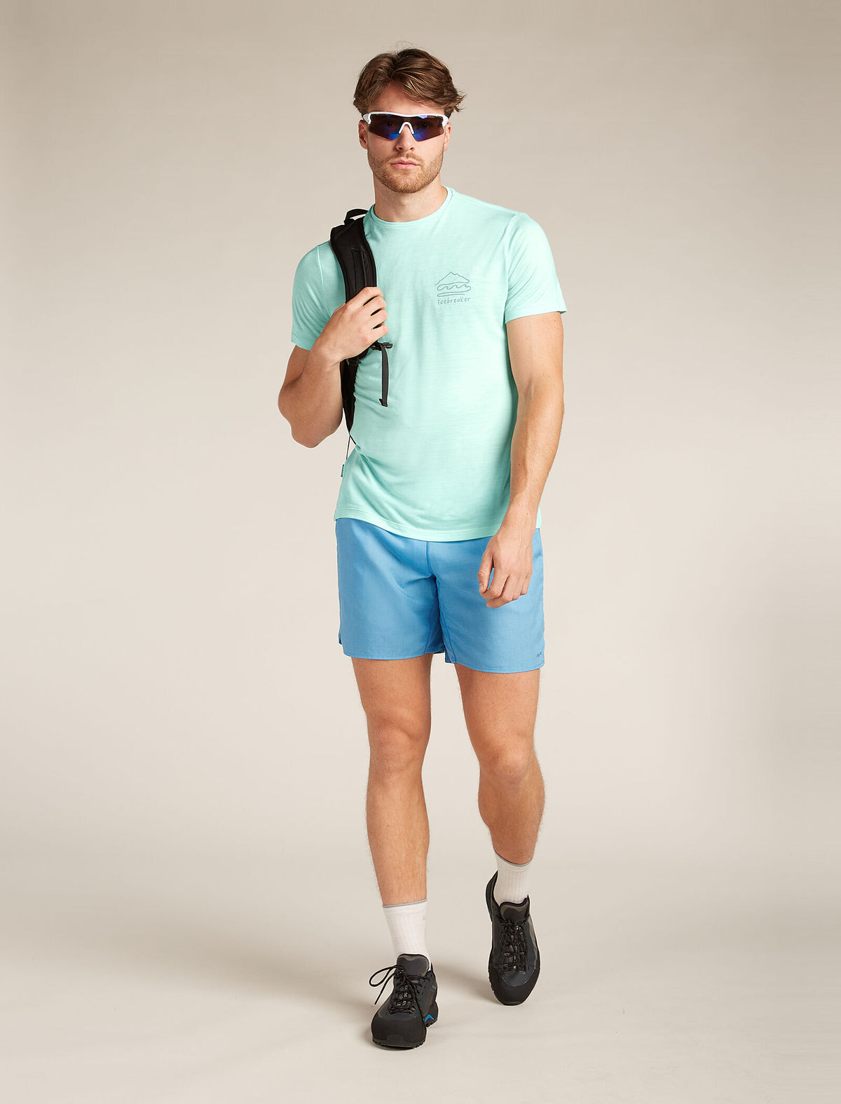 Men's Merino Blend 125 Cool-Lite™ Active 7" Shorts Arctic - 4