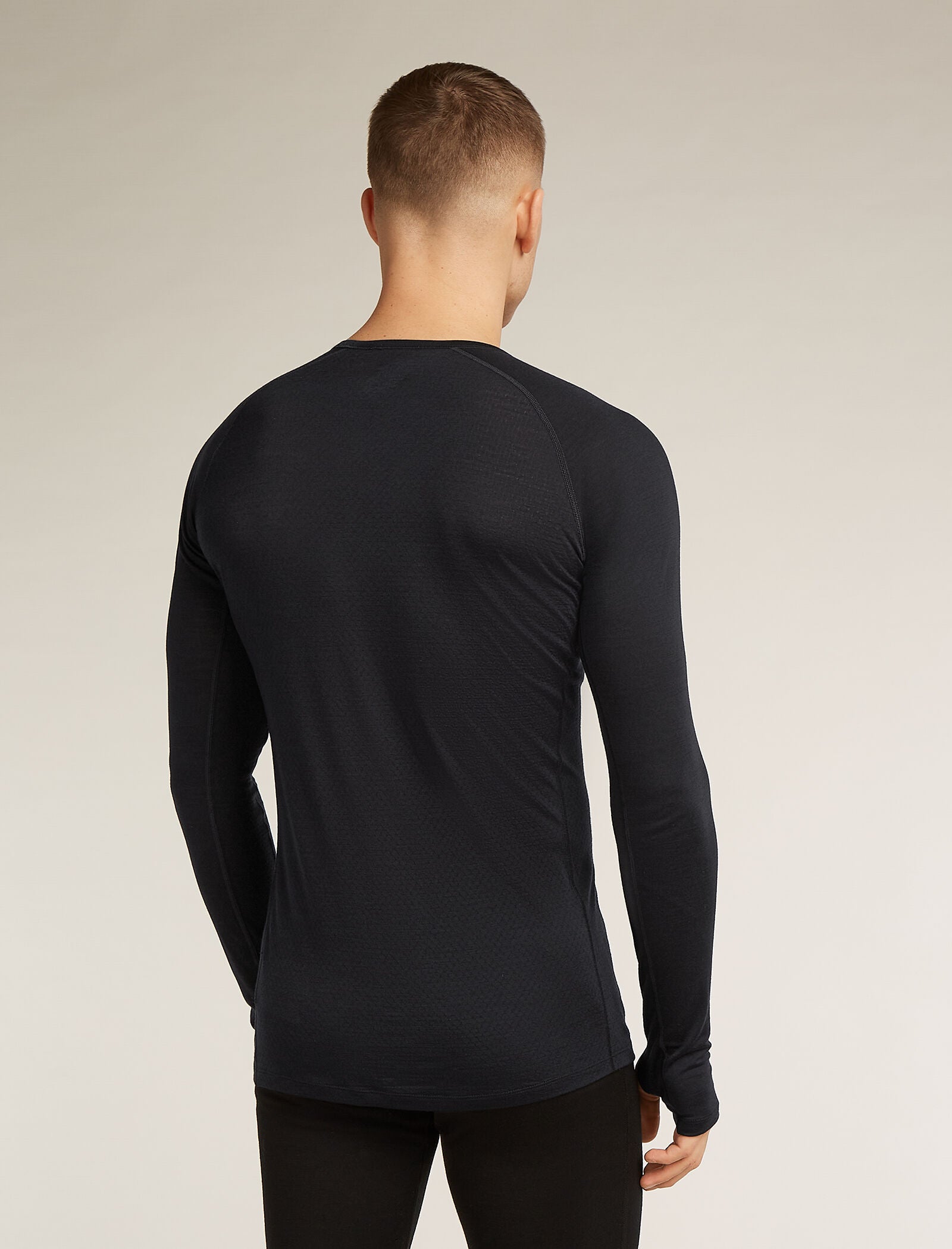 Men's Merino Blend 125 ZoneKnit™ Long Sleeve Crewe Thermal Top