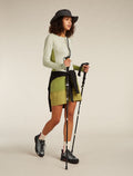 Women's Merino Blend 125 ZoneKnit™ Long Sleeve Crewe Thermal Top Olive/ashen - 5