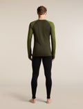 Men's Merino 200 ZoneKnit™ Long Sleeve Crewe Dark Loden/Sphagnum - 6