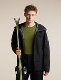 Men's Merino 200 ZoneKnit™ Long Sleeve Crewe Dark Loden/Sphagnum - 5