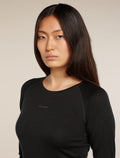 Merino 200 ZoneKnit™ Long Sleeve Crew Thermal Top Black - 6
