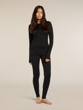 Merino 200 ZoneKnit™ Long Sleeve Crew Thermal Top Black - 3