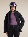 Women's Merino 200 ZoneKnit™ Long Sleeve Crewe Dark Berry/Grey Plum - 5