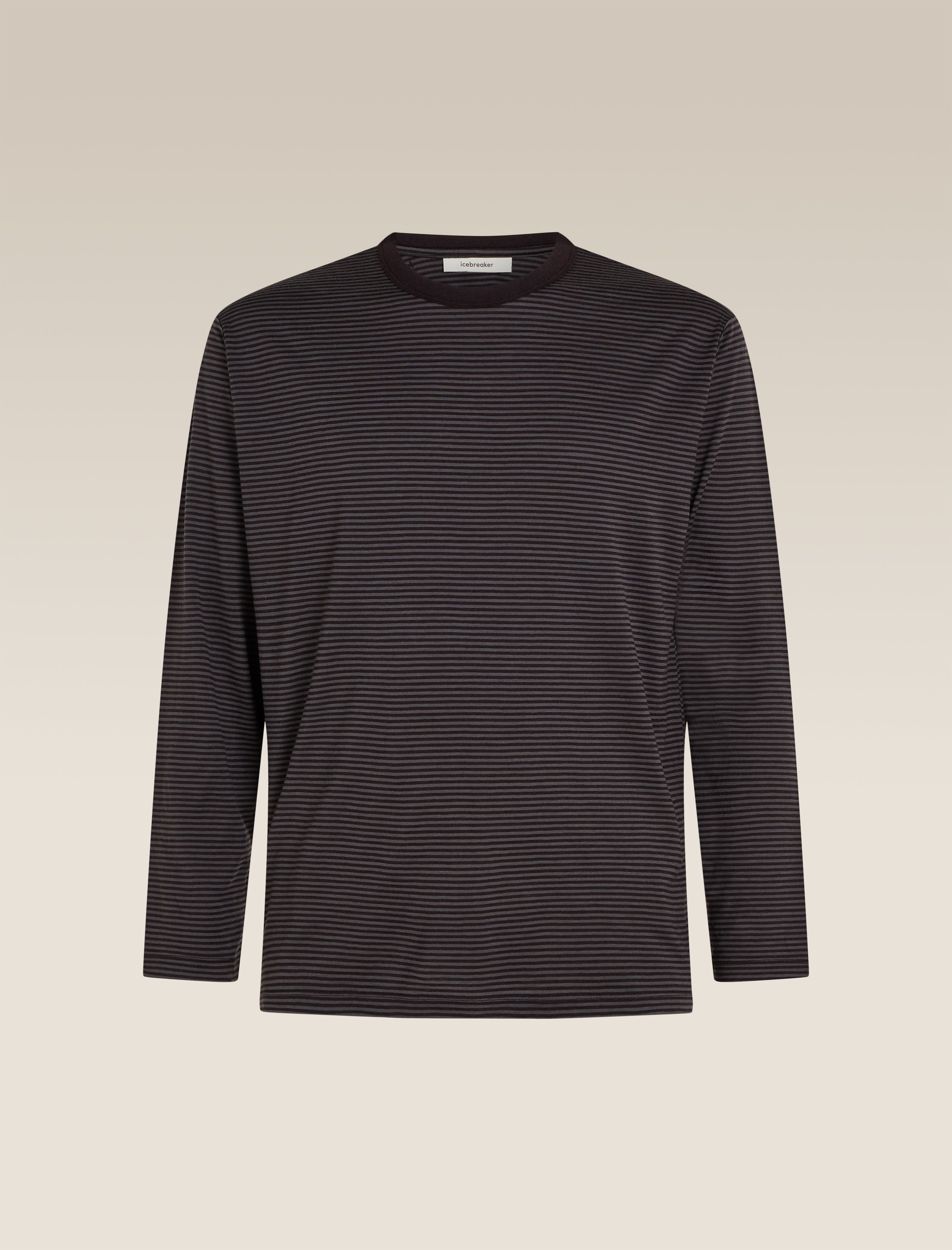 Unisex Merino 150 Long Sleeve Tee Stripe| icebreaker