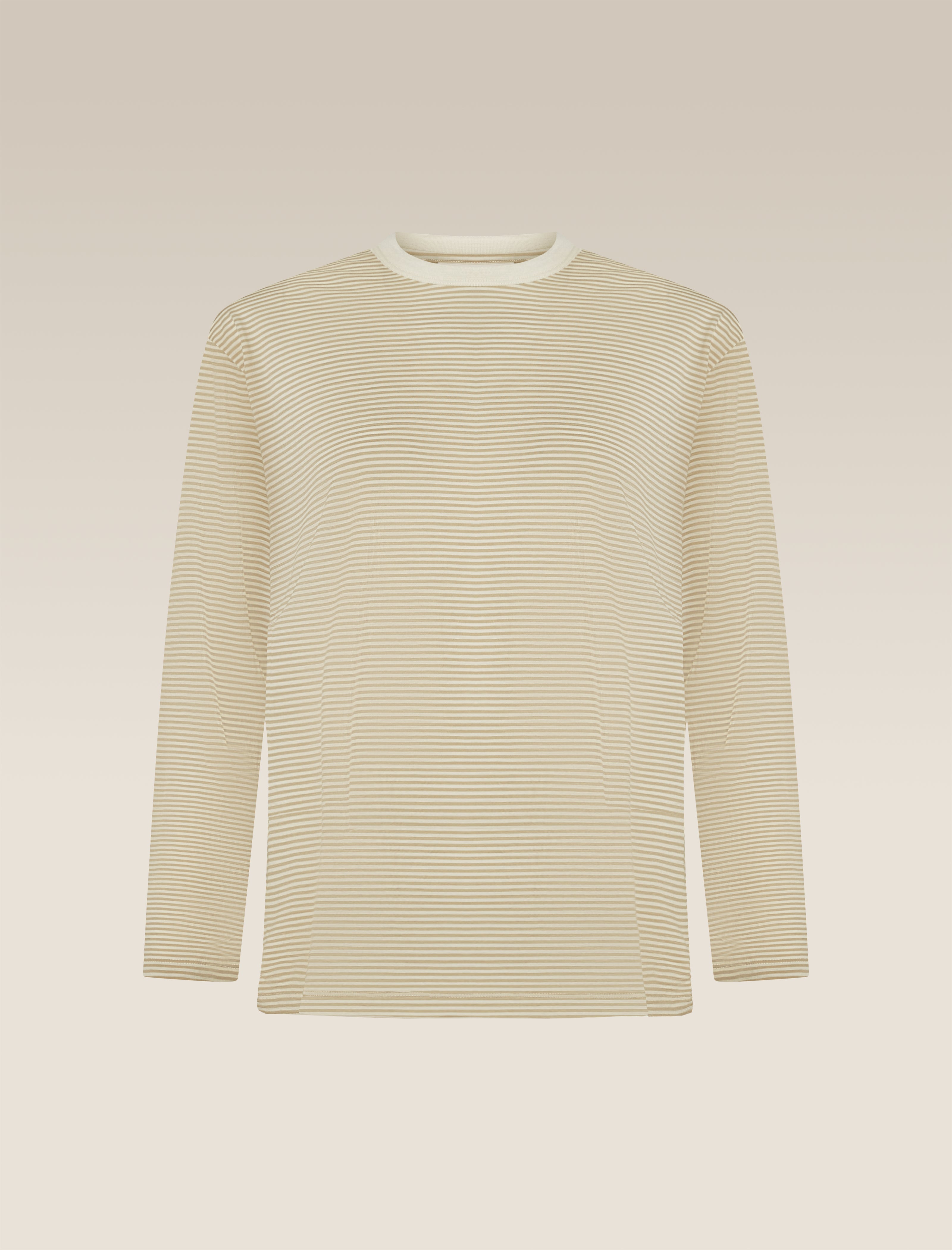 Unisex Merino 150 Long Sleeve Tee Stripe| icebreaker