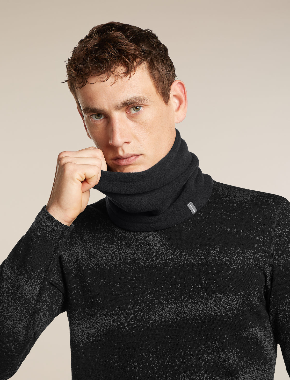 Unisex Merino Blend 800 RealFleece™ Classic Pile Chute Black - 7