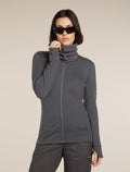 Unisex Merino Blend 800 RealFleece™ Classic Pile Chute Obsidian - 3
