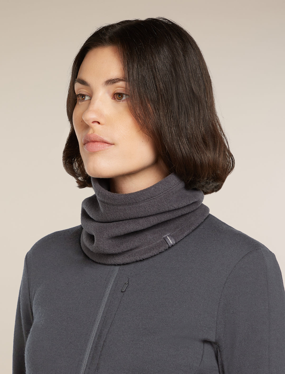 Unisex Merino Blend 800 RealFleece™ Classic Pile Chute Obsidian - 4