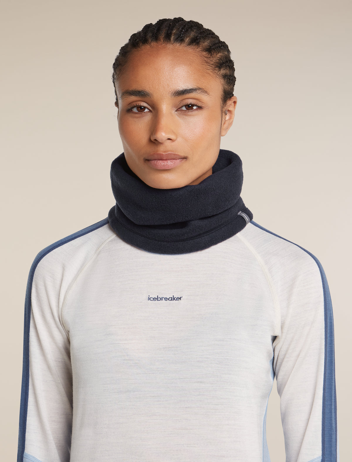 Unisex Merino Blend 800 RealFleece™ Classic Pile Chute Midnight Navy - 2