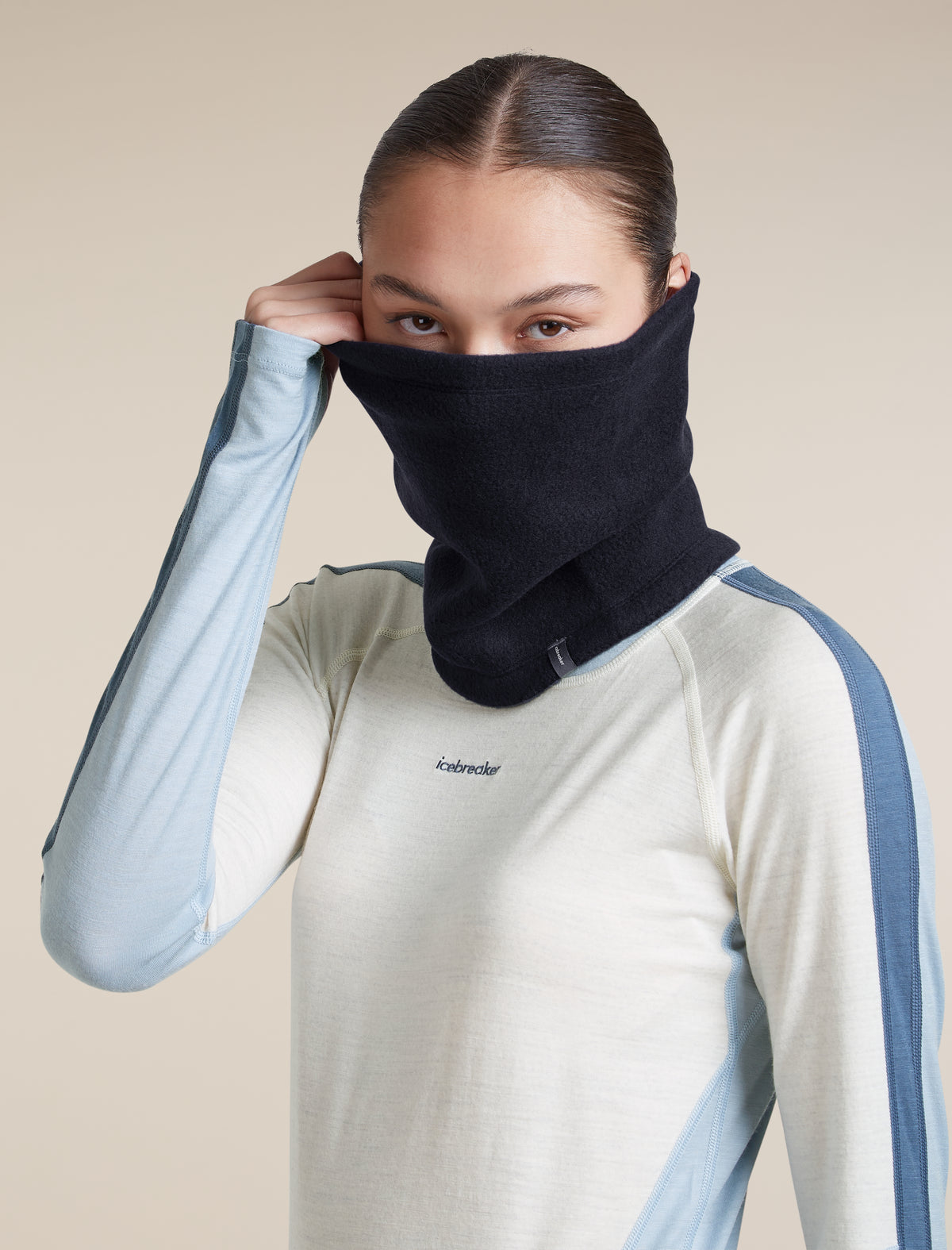 Unisex Merino Blend 800 RealFleece™ Classic Pile Chute Midnight Navy - 7