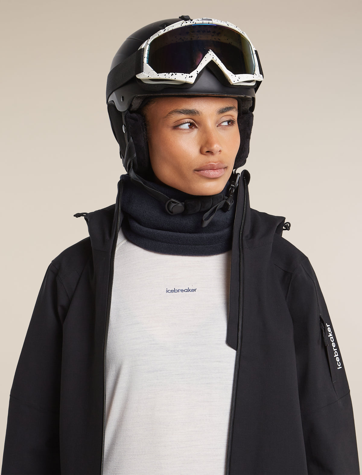 Unisex Merino Blend 800 RealFleece™ Classic Pile Chute Midnight Navy - 5