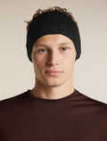 Unisex Merino 260 Oasis Headband Black - 1